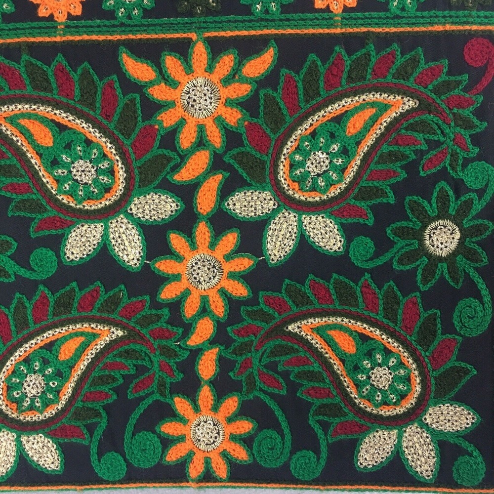 Vintage Indian Banjara Gypsy Bag Tribal Crossbody Sling Bag Embroidered Purse - Picture 10 of 16